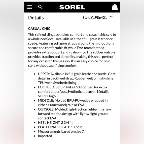 Sorel White and Blue Wedge Sandals Like New - Picture 6 of 7